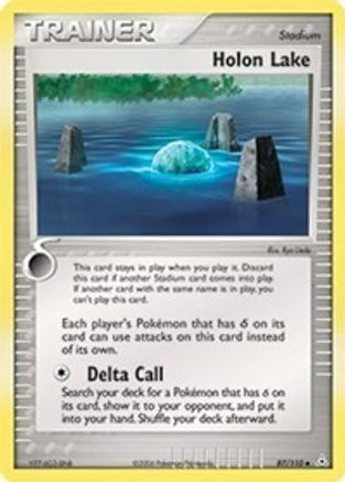 Holon Phantoms 087 Holon Lake - Reverse Holofoil - Uncommon