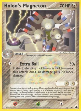 Delta Species 022 Holon's Magneton - Reverse Holofoil - Rare
