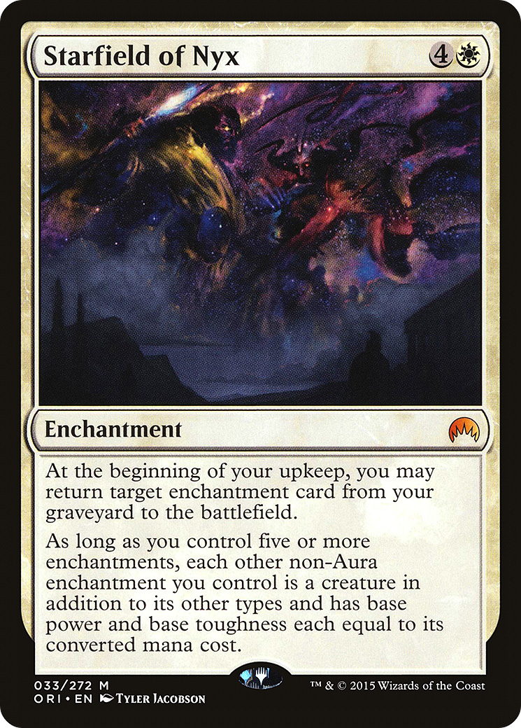 Magic Origins - (ORI-033) - Starfield of Nyx Foil