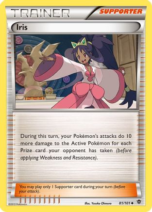 Plasma Blast 081 Iris - Reverse Holofoil - Uncommon