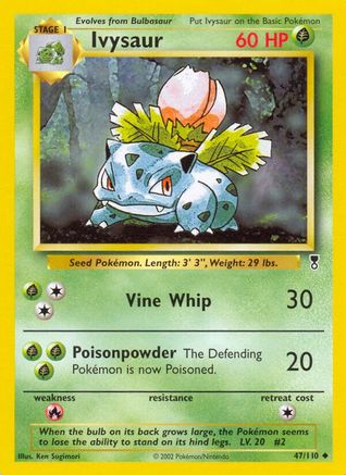Legendary Collection 047/110 Ivysaur - Reverse Holofoil - Uncommon