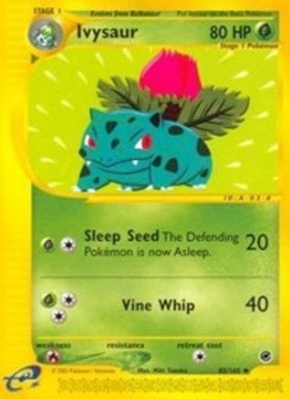 Expedition 082 Ivysaur - Reverse Holofoil - Uncommon
