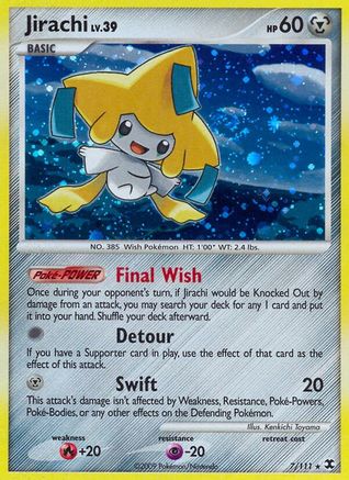 Rising Rivals Jirachi - Holofoil - Holo Rare