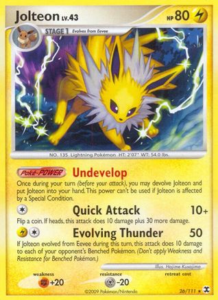 Rising Rivals Jolteon - Rare