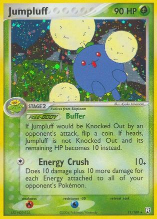 Team Rocket Returns 011 Jumpluff - Reverse Holofoil - Holo Rare