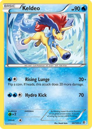 Boundaries Crossed 048 Keldeo (48) - Rare