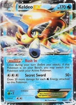 Black and White Promos BW61 Keldeo EX - Holofoil - Promo