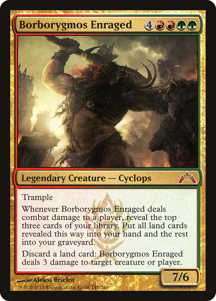 Gatecrash - (GTC-147) - Borborygmos Enraged