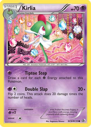 Legendary Treasures Radiant Collection RC9/RC25 Kirlia - Holofoil - Common