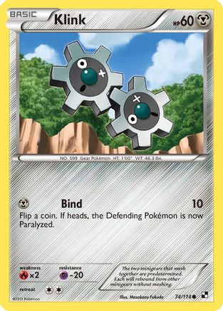 Black and White 074 Klink - Reverse Holofoil - Common