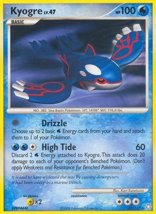 Legends Awakened Kyogre - Rare