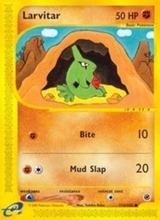 Expedition 116 Larvitar - Reverse Holofoil - Common