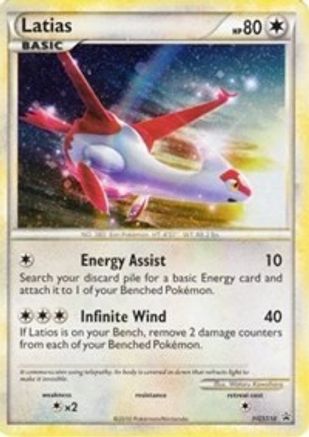HGSS Promos Latias - HGSS10 (Cosmos Holo) - Holofoil - Promo