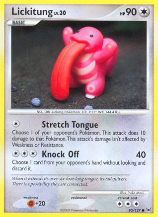 Platinum 080 Lickitung - Common