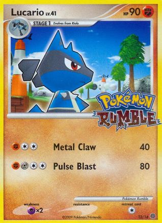 Rumble Lucario - Promo