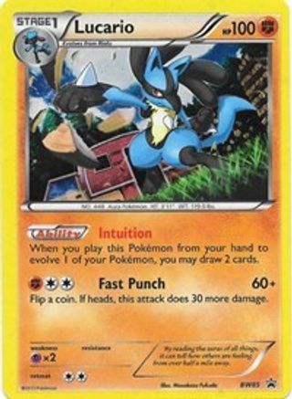 Black and White Promos BW85 Lucario - Holofoil - Holo Rare