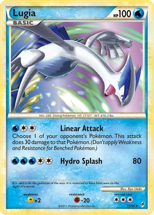 Call of Legends Lugia - Holofoil - Holo Rare