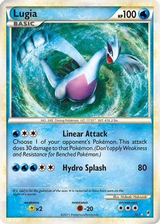 Call of Legends Lugia (Shiny) - Holofoil - Shiny Holo Rare
