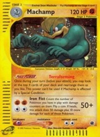 Expedition 016 Machamp (16) - Reverse Holofoil - Holo Rare