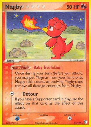 Team Rocket Returns 024 Magby - Rare