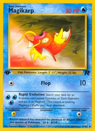 Team Rocket 047/82 Magikarp - Unlimited - Uncommon