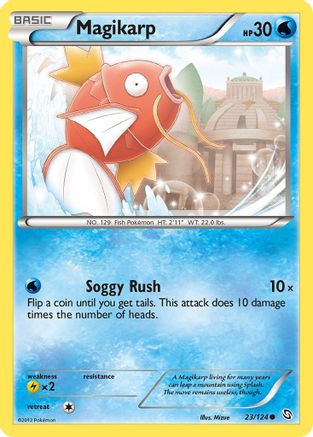 Dragons Exalted 023/124 Magikarp - Common