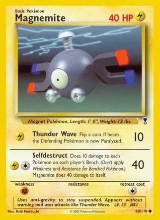 Legendary Collection 080 Magnemite - Reverse Holofoil - Common
