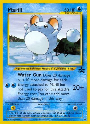 WoTC Promo 029/53 Marill - Promo