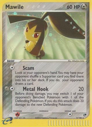 Sandstorm /100 Mawile - Holofoil - Holo Rare