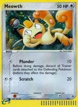 Nintendo Promos 013 Meowth - Holofoil - Promo