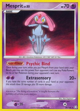 Legends Awakened 034 Mesprit - Rare