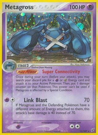 Deoxys Metagross - Holofoil - Holo Rare