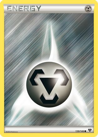 XY Base Set 139 Metal Energy (Basic) - Common