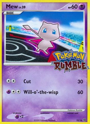 Rumble Mew - Promo