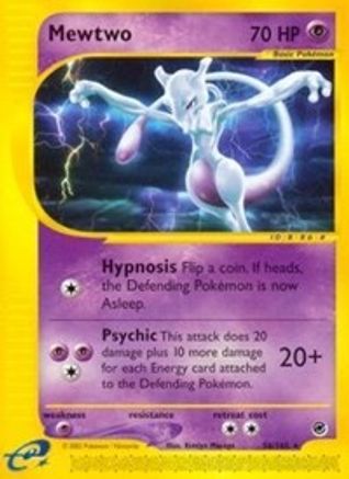 Expedition 056 Mewtwo (56) - Reverse Holofoil - Rare