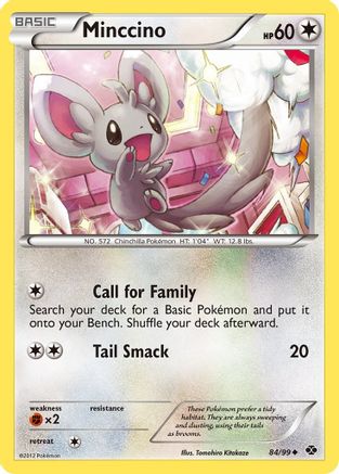 Next Destinies 084/99 Minccino - Uncommon