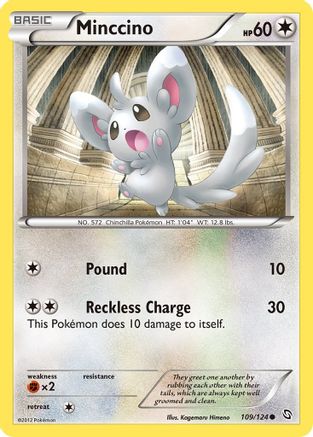 Dragons Exalted 109 Minccino - Common