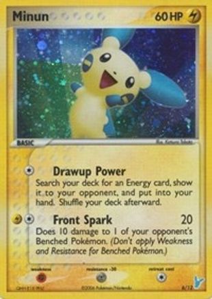 EX Trainer Kit 2 Plusle & Minun /12 Minun - Holofoil - Common