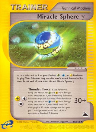 Skyridge 131 Miracle Sphere Gamma - Reverse Holofoil - Uncommon