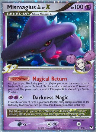 Rising Rivals Mismagius GL Lv.X - Holofoil - Ultra Rare
