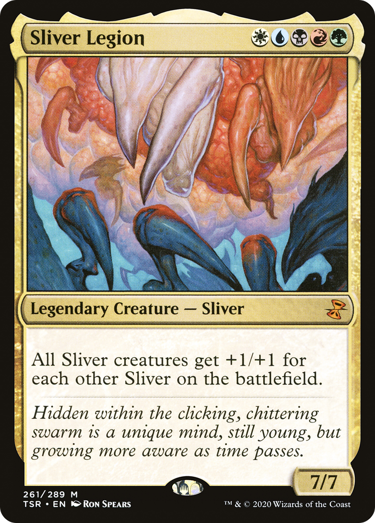 Time Spiral Remastered - (TSR-261) - Sliver Legion Foil