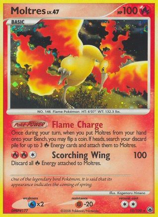 Majestic Dawn Moltres - Reverse Holofoil - Holo Rare