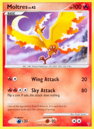 Supreme Victors Moltres (36) - Rare