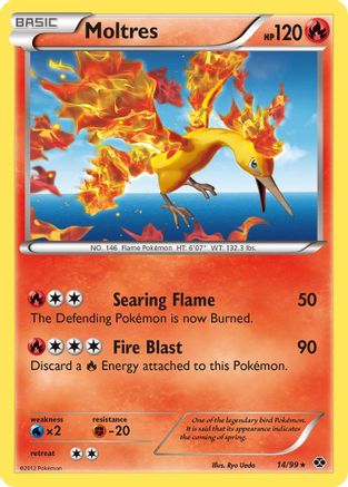 Next Destinies 014/99 Moltres - Holofoil - Holo Rare