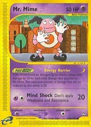 Aquapolis 95b/147 Mr. Mime (95b) - Common