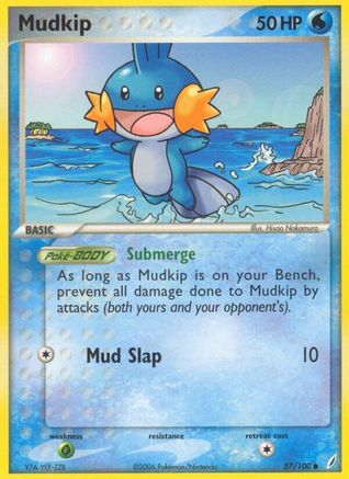 Crystal Guardians 057/100 Mudkip - Common