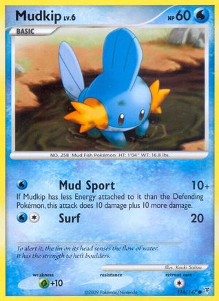Supreme Victors 116 Mudkip - Common