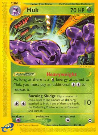 Aquapolis 023 Muk - Rare