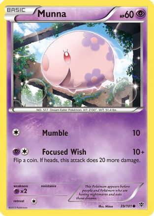 Plasma Blast 039 Munna - Reverse Holofoil - Common