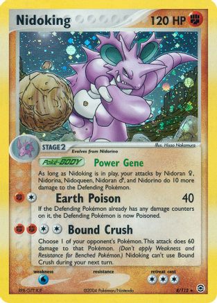 FireRed & LeafGreen Nidoking - Reverse Holofoil - Holo Rare